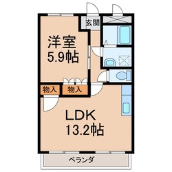 サザンコート２６の物件間取画像